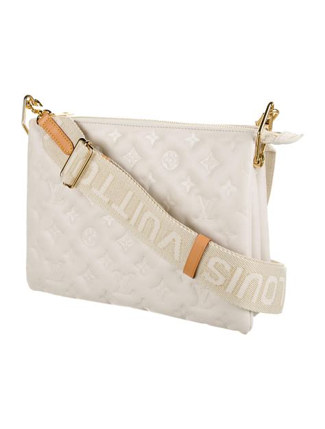 louis vuitton coussin bag white